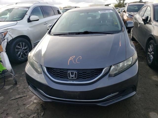 19XFB2F58DE096301 - 2013 HONDA CIVIC LX GRAY photo 5