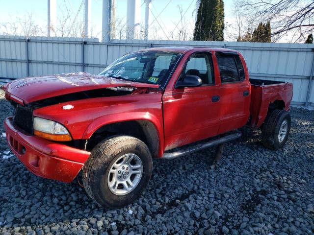 2003 DODGE DAKOTA QUAD SPORT, 