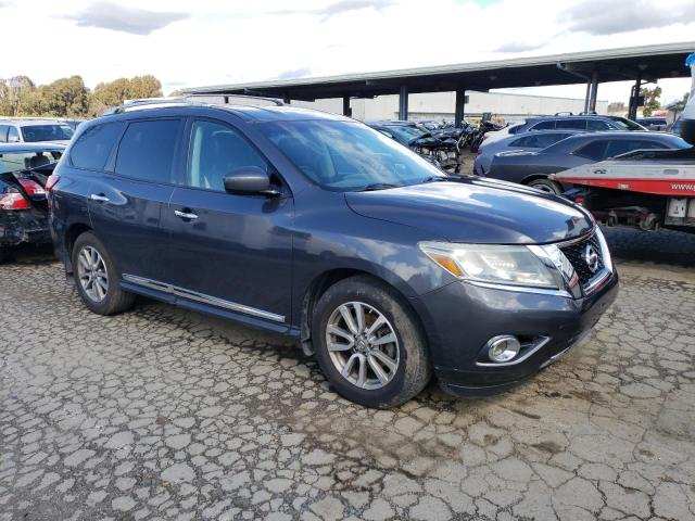 5N1AR2MN0EC654784 - 2014 NISSAN PATHFINDER S 灰色 照片 4