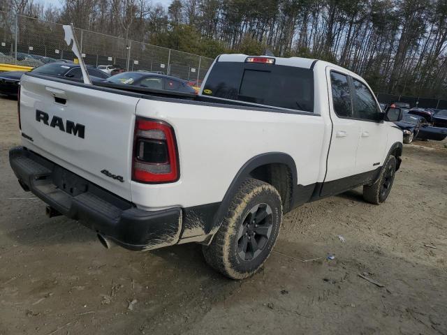 1C6SRFET3KN865823 - 2019 RAM 1500 REBEL WHITE photo 3