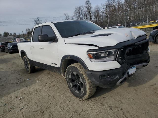 1C6SRFET3KN865823 - 2019 RAM 1500 REBEL WHITE photo 4