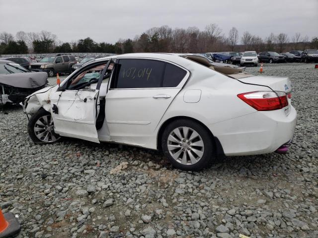 1HGCR3F87EA008858 - 2014 HONDA ACCORD EXL WHITE photo 2