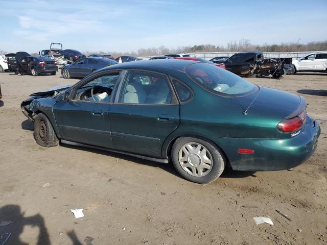 1FAFP53U6XA172769 - 1999 FORD TAURUS SE GREEN photo 2