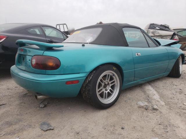 JM1NA3519N1318724 - 1992 MAZDA MX-5 MIATA TURQUOISE photo 3