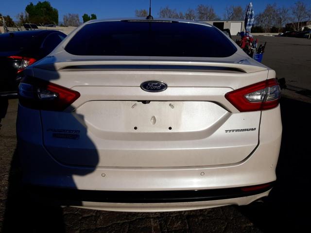 3FA6P0SU8ER292533 - 2014 FORD FUSION TITANIUM PHEV WHITE photo 6