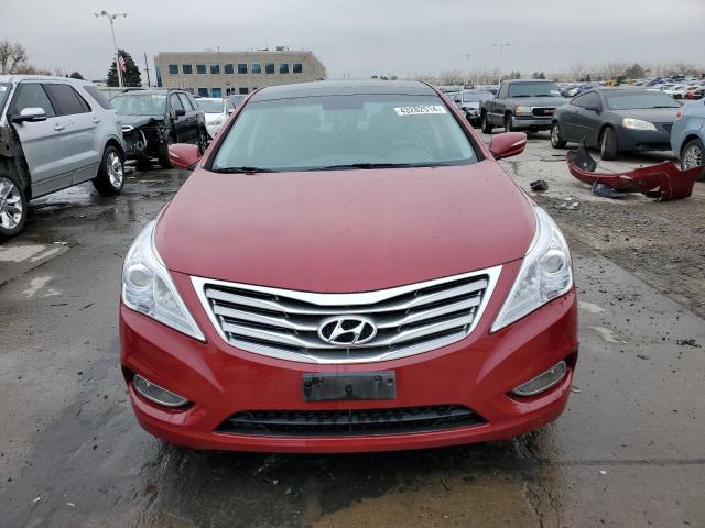 KMHFH4JGXEA399860 - 2014 HYUNDAI AZERA GLS RED photo 5