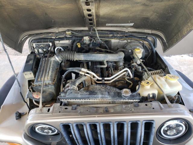 1J4FA39S34P722891 - 2004 JEEP WRANGLER X BROWN photo 11