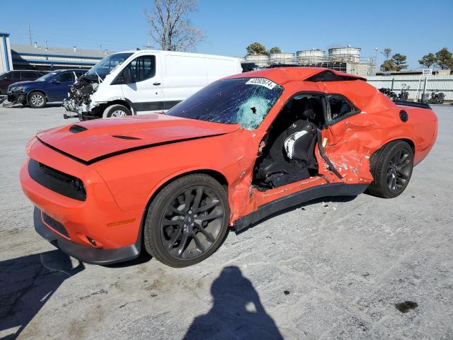 2C3CDZFJ8PH518051 - 2023 DODGE CHALLENGER R/T SCAT PACK ORANGE photo 1