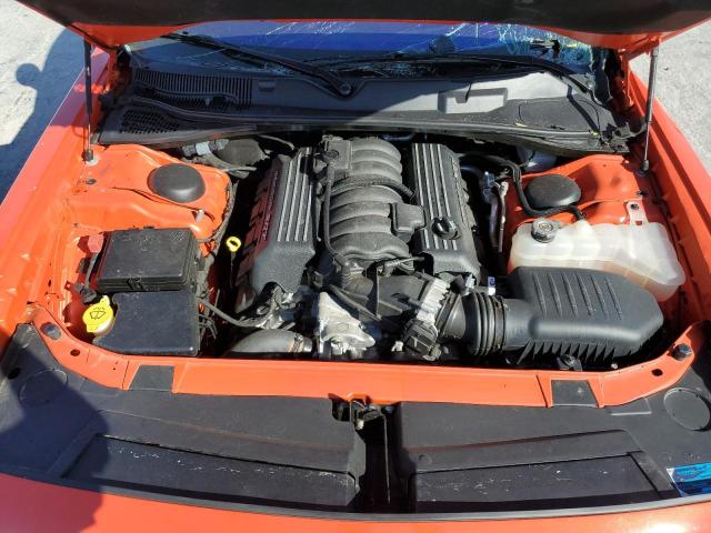 2C3CDZFJ8PH518051 - 2023 DODGE CHALLENGER R/T SCAT PACK ORANGE photo 11
