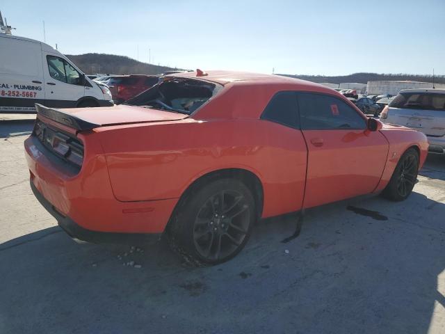 2C3CDZFJ8PH518051 - 2023 DODGE CHALLENGER R/T SCAT PACK ORANGE photo 3