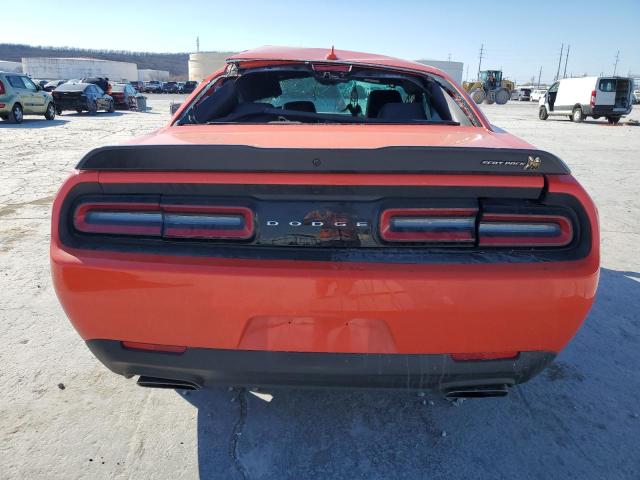 2C3CDZFJ8PH518051 - 2023 DODGE CHALLENGER R/T SCAT PACK ORANGE photo 6