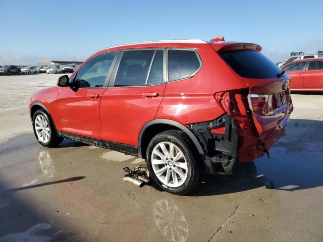 5UXWZ7C3XH0V87980 - 2017 BMW X3 SDRIVE28I RED photo 2