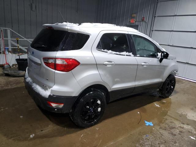 MAJ6S3GL3LC317981 - 2020 FORD ECOSPORT SE ვერცხლისფერი ფოტო 3