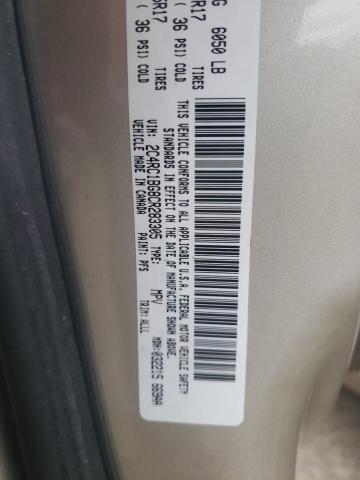 2C4RC1BG8CR283305 - 2012 CHRYSLER TOWN & COU TOURING TAN photo 12