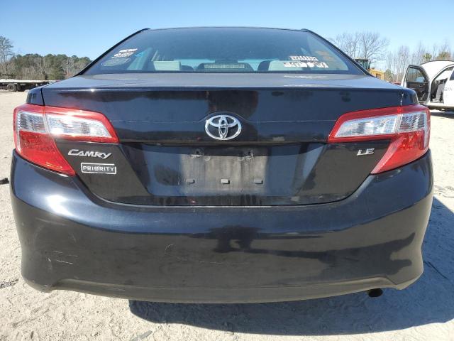 4T4BF1FK9ER397098 - 2014 TOYOTA CAMRY L BLACK photo 6