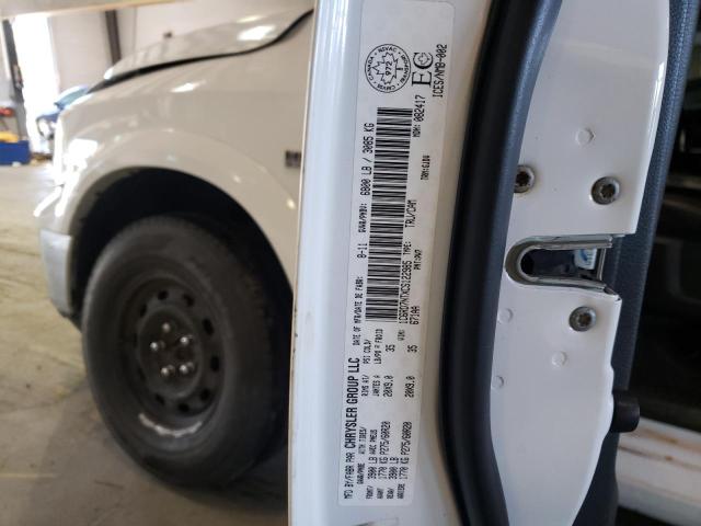 1C6RD7NTXCS122985 - 2012 DODGE RAM 1500 LARAMIE WHITE photo 12