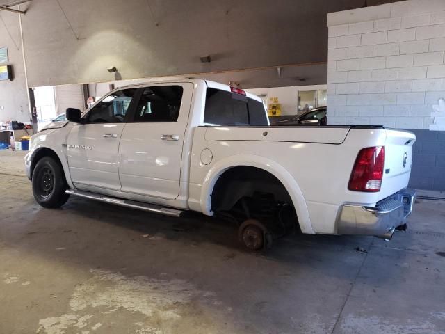 1C6RD7NTXCS122985 - 2012 DODGE RAM 1500 LARAMIE WHITE photo 2