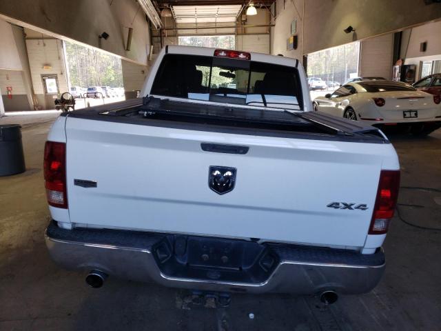 1C6RD7NTXCS122985 - 2012 DODGE RAM 1500 LARAMIE WHITE photo 6