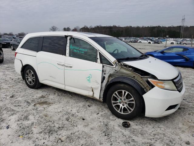 5FNRL5H69CB143006 - 2012 HONDA ODYSSEY EXL WHITE photo 4