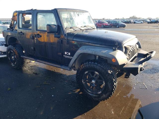 1J4GA39138L526149 - 2008 JEEP WRANGLER U X BLACK photo 4