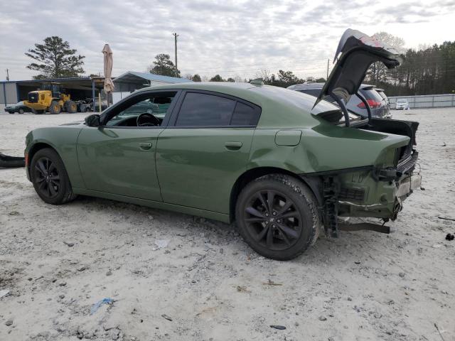 2C3CDXJG3LH116917 - 2020 DODGE CHARGER SXT GREEN photo 2