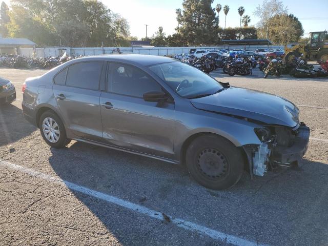 3VW2K7AJ6CM302040 - 2012 VOLKSWAGEN JETTA BASE 灰色 照片 4