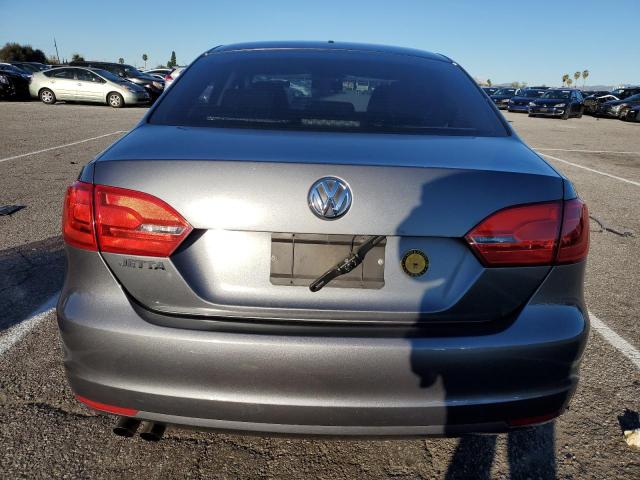 3VW2K7AJ6CM302040 - 2012 VOLKSWAGEN JETTA BASE 灰色 照片 6