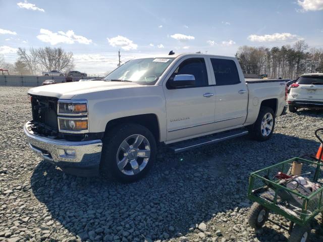 3GCUKSEC4EG387763 - 2014 CHEVROLET SILVERADO K1500 LTZ WHITE photo 1