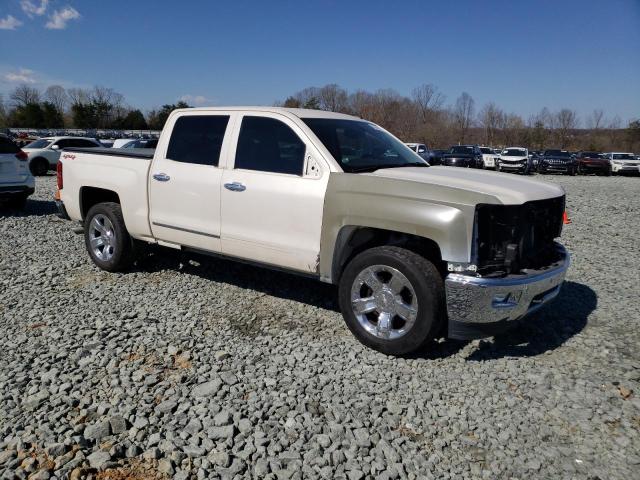 3GCUKSEC4EG387763 - 2014 CHEVROLET SILVERADO K1500 LTZ WHITE photo 4