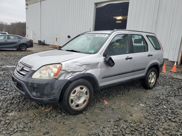 SHSRD78506U413771 - 2006 HONDA CR-V LX SILVER photo 1