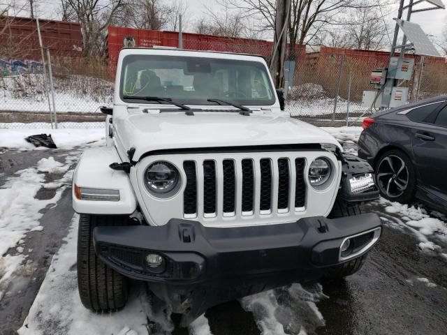 1C4JJXP68MW754321 - 2021 JEEP WRANGLER U SAHARA 4XE WHITE photo 5