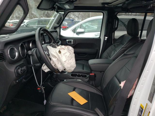 1C4JJXP68MW754321 - 2021 JEEP WRANGLER U SAHARA 4XE WHITE photo 7