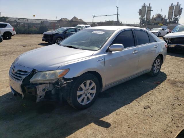 JTNBB46K773030944 - 2007 TOYOTA CAMRY HYBRID SILVER photo 1