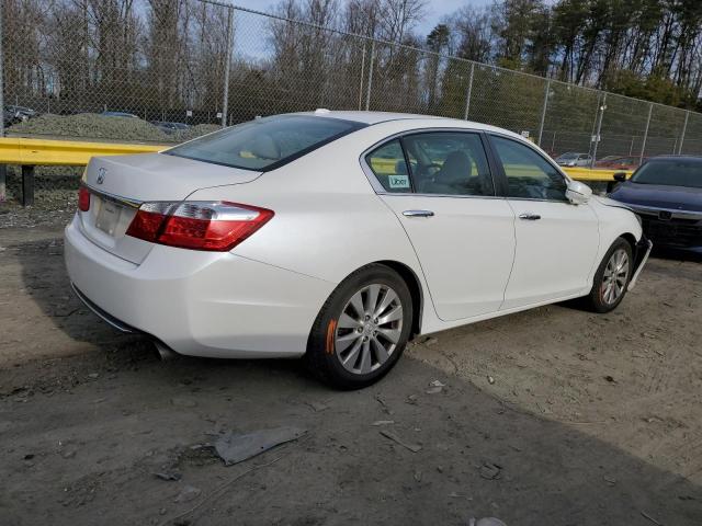 1HGCR2F83EA034464 - 2014 HONDA ACCORD EXL WHITE photo 3