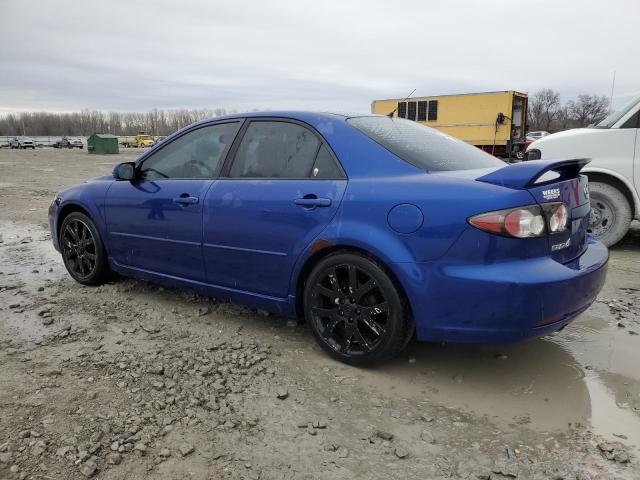 1YVHP80D665M46787 - 2006 MAZDA 6 S BLUE photo 2