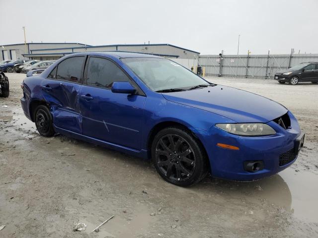 1YVHP80D665M46787 - 2006 MAZDA 6 S BLUE photo 4