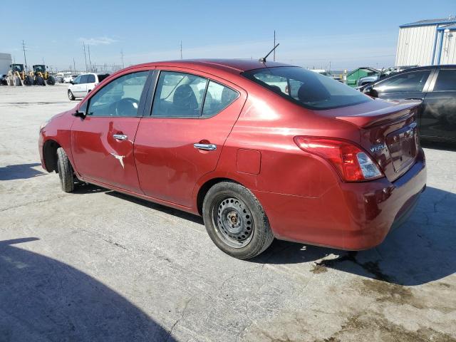 3N1CN7AP2JL835303 - 2018 NISSAN VERSA S RED photo 2