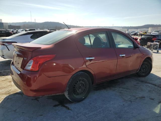 3N1CN7AP2JL835303 - 2018 NISSAN VERSA S RED photo 3