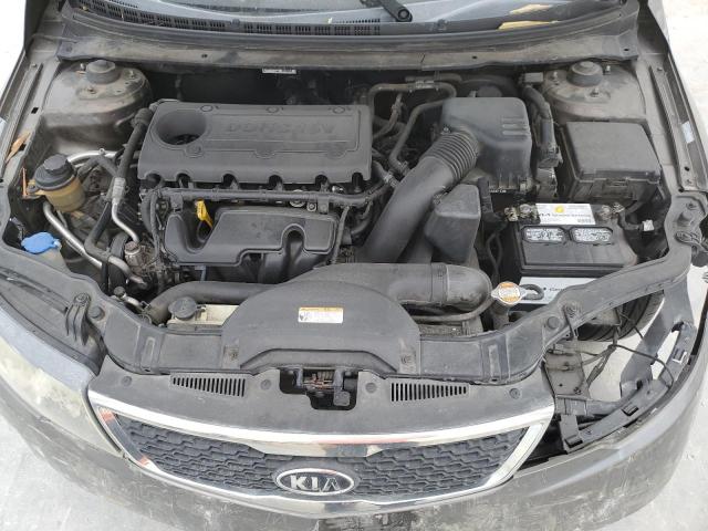 KNAFU5A21B5320913 - 2011 KIA FORTE EX GRAY photo 11