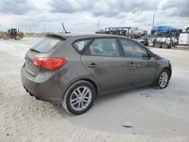 KNAFU5A21B5320913 - 2011 KIA FORTE EX GRAY photo 3