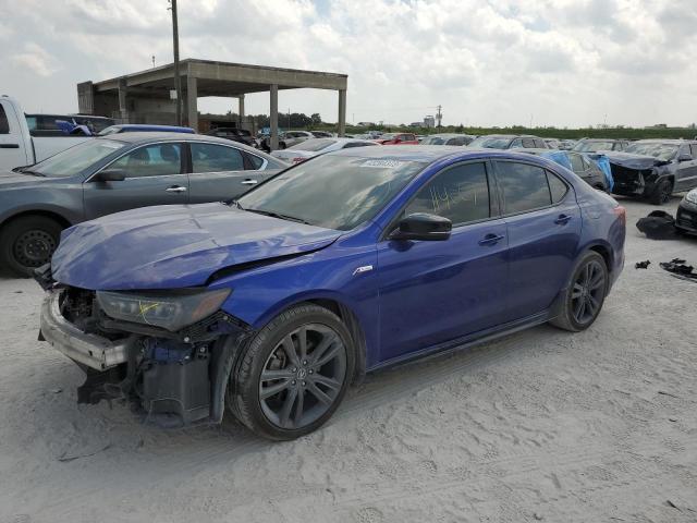 19UUB2F68KA009577 - 2019 ACURA TLX TECHNOLOGY BLUE photo 1