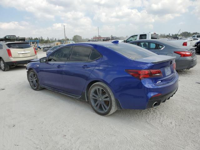 19UUB2F68KA009577 - 2019 ACURA TLX TECHNOLOGY BLUE photo 2