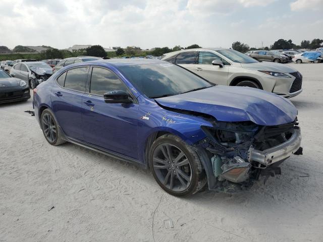 19UUB2F68KA009577 - 2019 ACURA TLX TECHNOLOGY BLUE photo 4