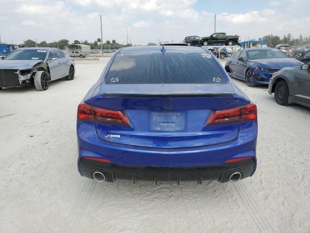 19UUB2F68KA009577 - 2019 ACURA TLX TECHNOLOGY BLUE photo 6
