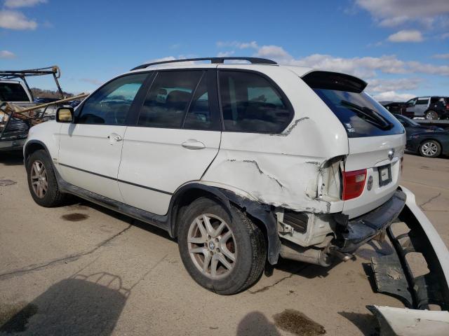 5UXFA13516LY42324 - 2006 BMW X5 3.0I WHITE photo 2