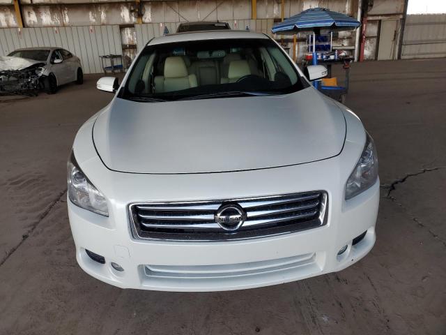 1N4AA5AP5DC841073 - 2013 NISSAN MAXIMA S WHITE photo 5