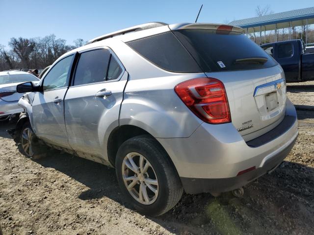 2GNALCEK7H1558281 - 2017 CHEVROLET EQUINOX LT SILVER photo 2