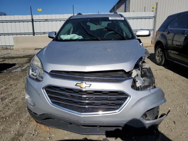 2GNALCEK7H1558281 - 2017 CHEVROLET EQUINOX LT SILVER photo 5