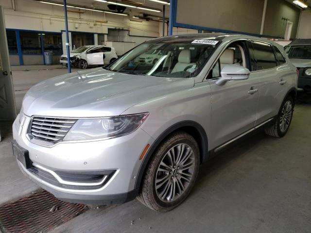 2LMTJ8LR0GBL29843 - 2016 LINCOLN MKX RESERVE Արծաթագույն լուսանկար 1
