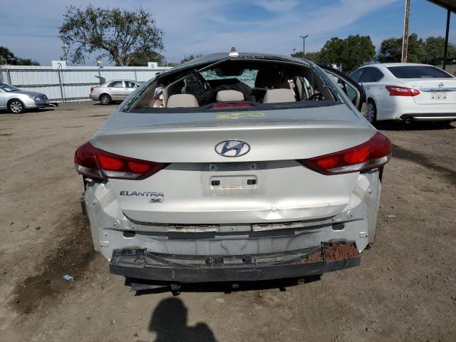 KMHD74LF2HU303981 - 2017 HYUNDAI ELANTRA SE SILVER photo 6